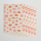 Mystic Eyes - Pink & Red Wrapping Paper Gallery Image 3