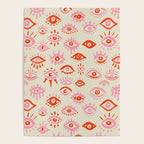 Mystic Eyes - Pink & Red Poster Gallery Image 4