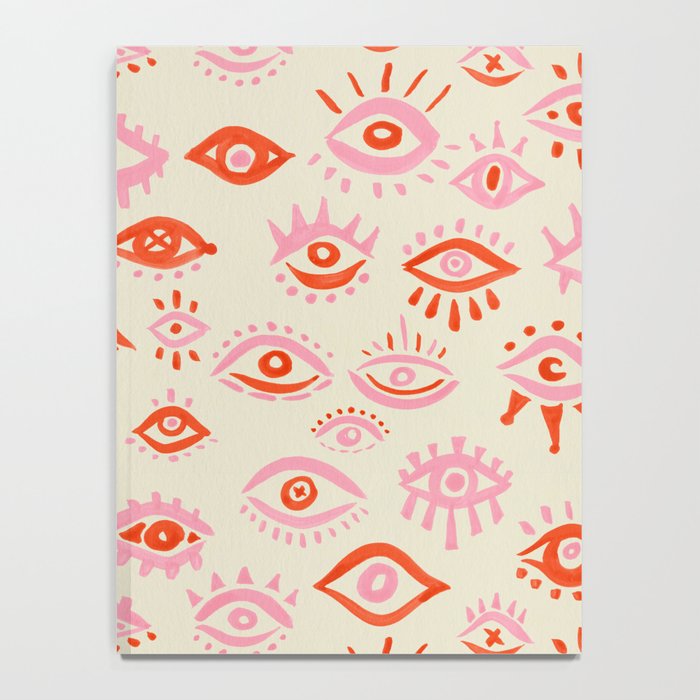 Mystic Eyes - Pink & Red Notebook Gallery Image 4