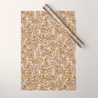  Autumn Botnica Foliage in Neutral Wrapping Paper Gallery Image 1
