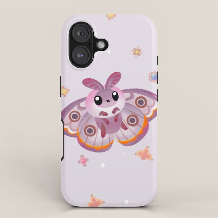 Marbled Emperor Moth iPhone Case Gallery Image 1