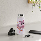 Marbled Emperor Moth Water Bottle Gallery Image 4