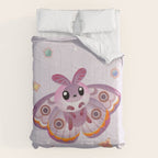 Marbled Emperor Moth Comforter Gallery Image 6