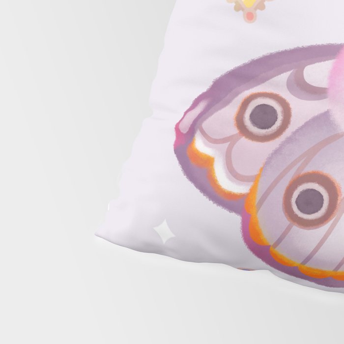 Marbled Emperor Moth Pillow Sham Gallery Image 4