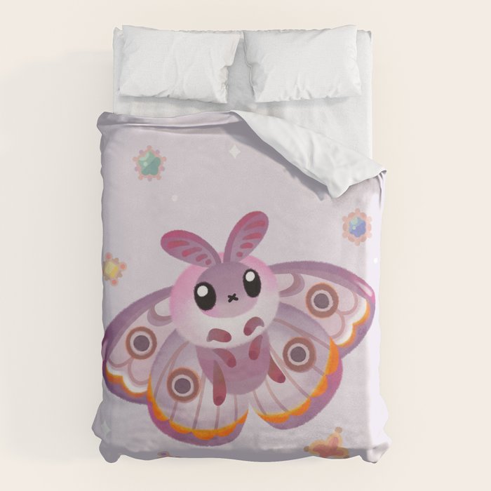 Marbled Emperor Moth Duvet Cover Gallery Image 6