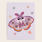 Marbled Emperor Moth Poster Gallery Image 4