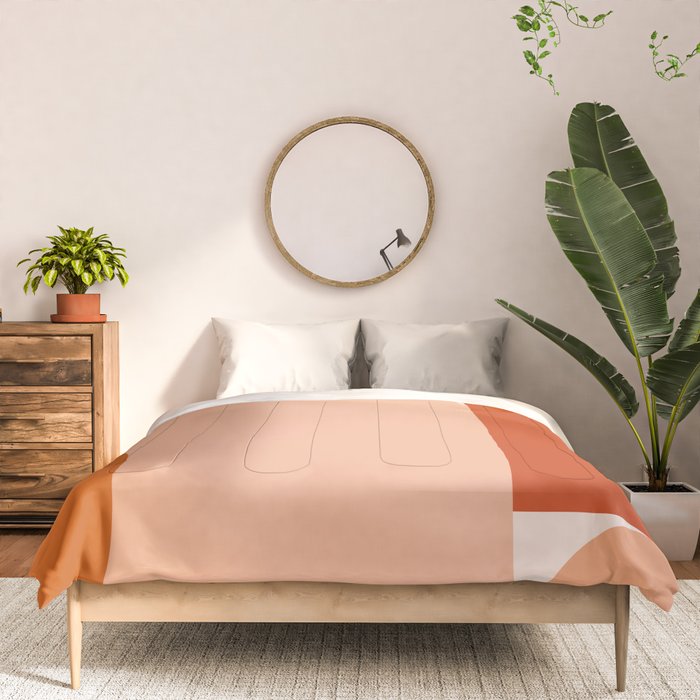 abstract minimal #8 Comforter Gallery Image 3