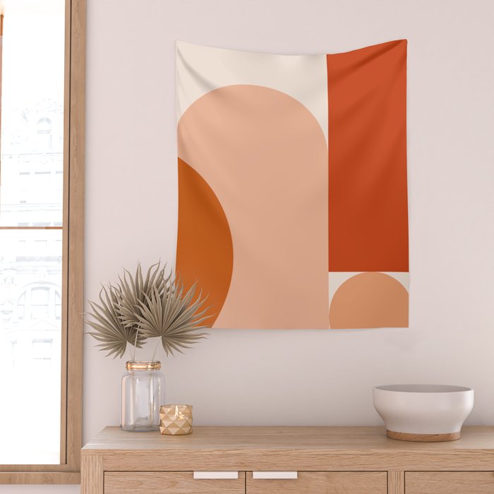 abstract minimal #8 Wall Tapestry Gallery Image 2