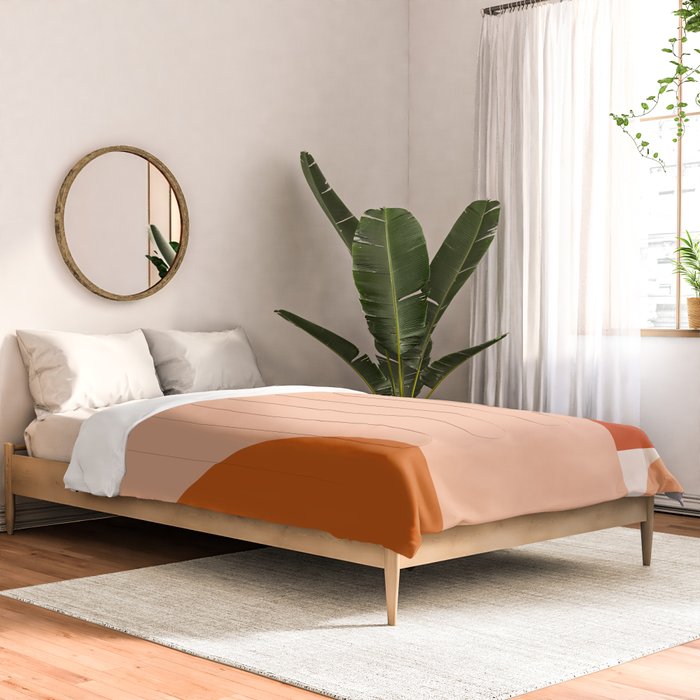 abstract minimal #8 Comforter Gallery Image 2