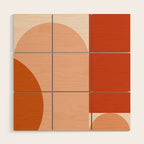 abstract minimal #8 Wood Wall Art Gallery Image 1