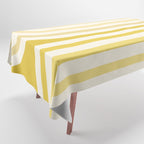 Bold Curvature Stripes XVIII Tablecloth Gallery Image 1