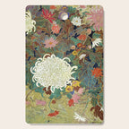 Vivid type flower Japanese painting Cutting Board Gallery Image 1
