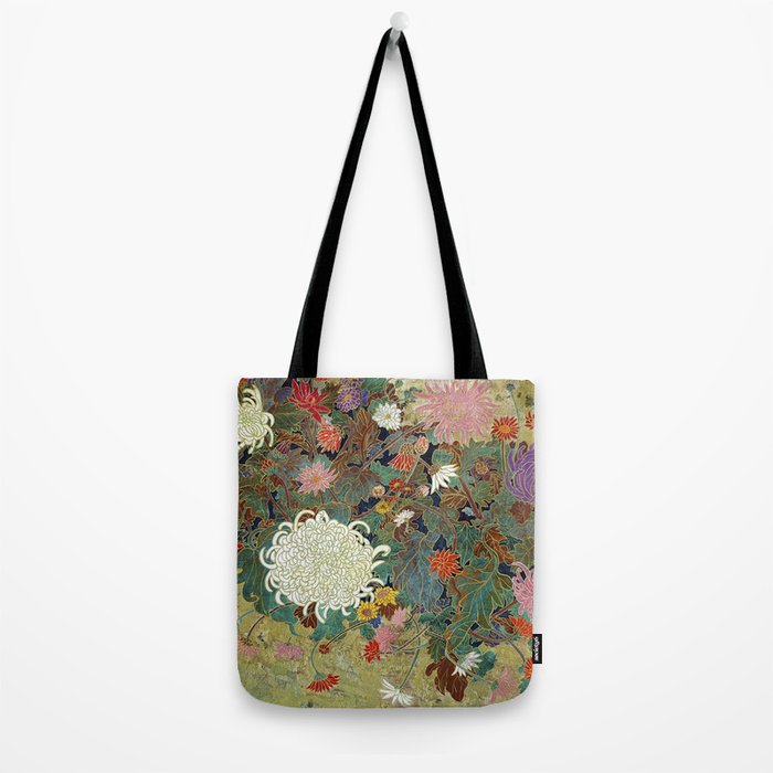 Vivid type flower Japanese painting Tote Bag Gallery Image 2