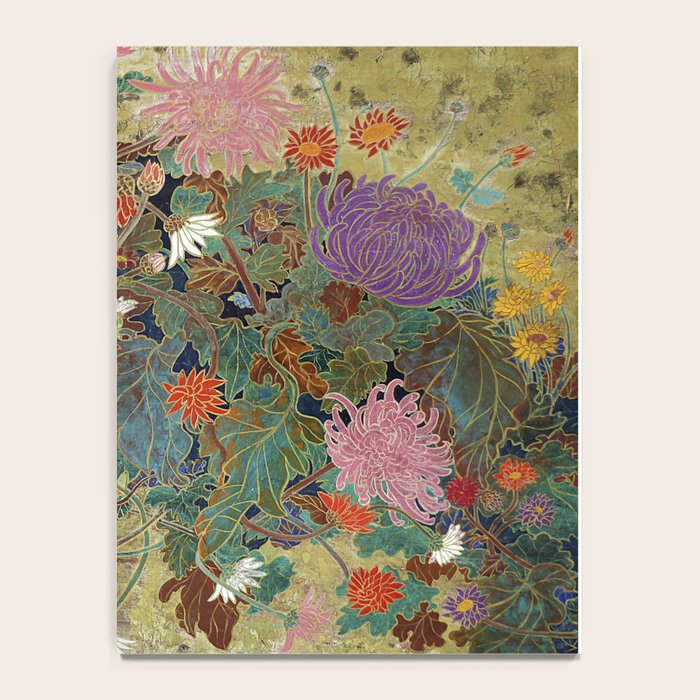 Vivid type flower Japanese painting Notebook Gallery Image 4