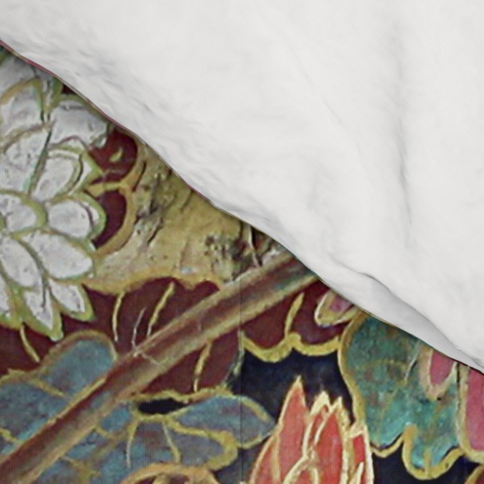 Vivid type flower Japanese painting Comforter Gallery Image 4