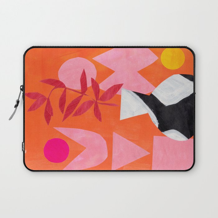 Two Sun Sunset Tribal Vase Laptop Sleeve Gallery Image 1
