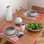 Two Sun Sunset Tribal Vase Placemat Gallery Image 2