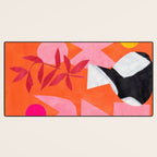 Two Sun Sunset Tribal Vase Desk Mat Gallery Image 3