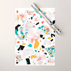 Mixed Mess I. / Collage, Terrazzo, Colorful Wrapping Paper Gallery Image 1