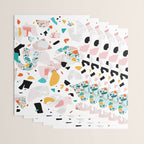 Mixed Mess I. / Collage, Terrazzo, Colorful Wrapping Paper Gallery Image 3