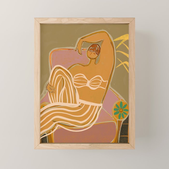 Lazy Weekend Mini Art Print Gallery Image 1