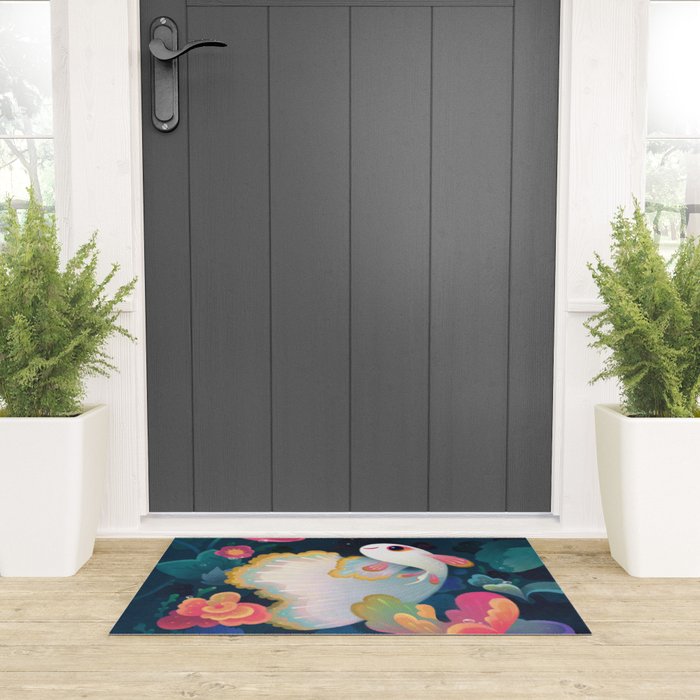 Flower guppy Welcome Mat Gallery Image 3