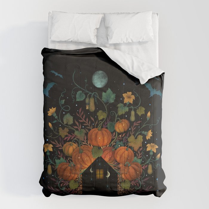 Pumpkin Rooftop Comforter Gallery Image 6