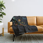 Pumpkin Rooftop Throw Blanket Gallery Image 1