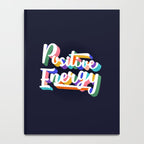 Positive Energy- typography Notebook Gallery Image 4