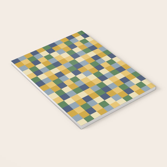 Bold Colorful Checks Pattern - Small XXIII Notebook Gallery Image 3