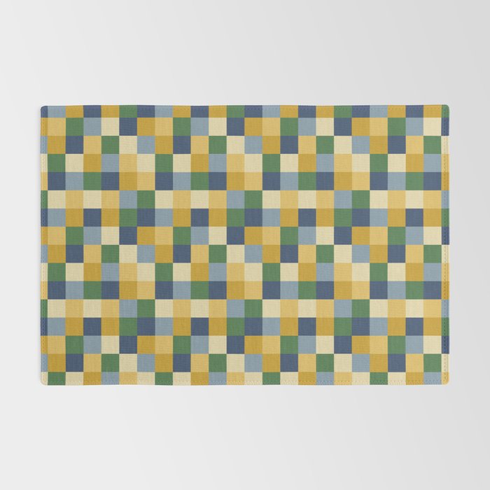 Bold Colorful Checks Pattern - Small XXIII Rug Gallery Image 2