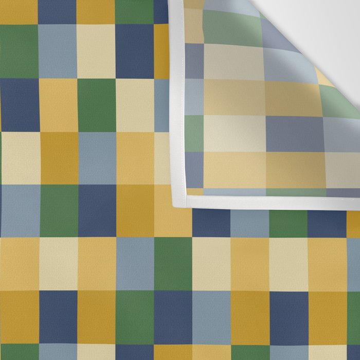 Bold Colorful Checks Pattern - Small XXIII Wall Tapestry Gallery Image 3