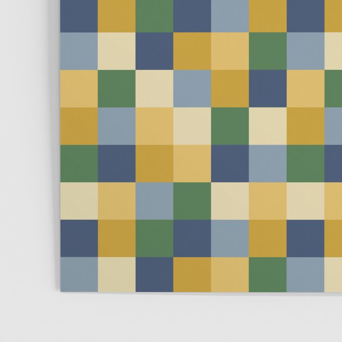 Bold Colorful Checks Pattern - Small XXIII Poster Gallery Image 3