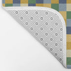 Bold Colorful Checks Pattern - Small XXIII Bath Mat Gallery Image 2