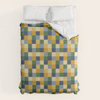 Bold Colorful Checks Pattern - Small XXIII Duvet Cover Gallery Image 6