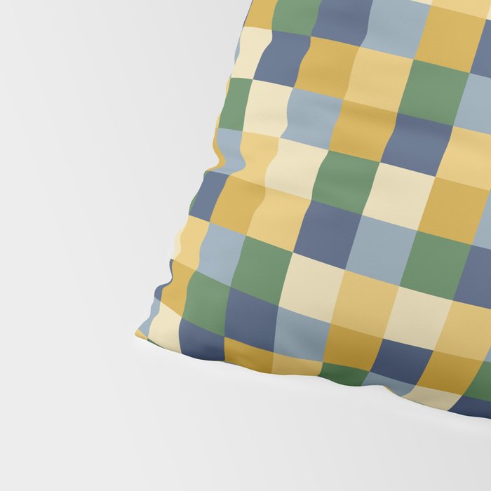 Bold Colorful Checks Pattern - Small XXIII Pillow Sham Gallery Image 4