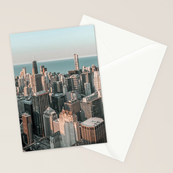 Chicago Skyscrapers Stationery Card Gallery Image 2