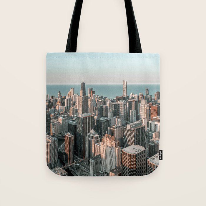 Chicago Skyscrapers Tote Bag Gallery Image 1