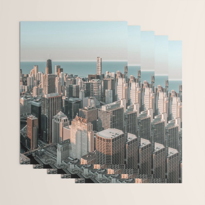 Chicago Skyscrapers Wrapping Paper Gallery Image 3