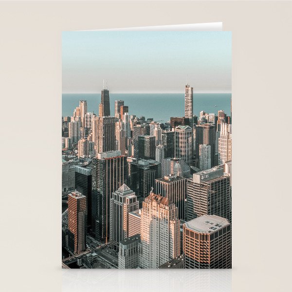 Chicago Skyscrapers Stationery Card Gallery Image 2
