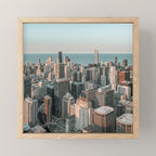 Chicago Skyscrapers Mini Art Print Gallery Image 1