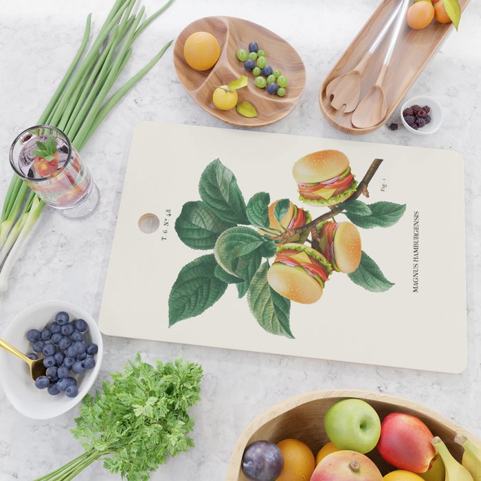 BURGER PLANT Cutting Board Gallery Image 2