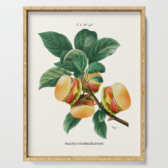 BURGER PLANT Serving Tray Gallery Image 1