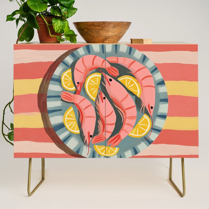 Shrimp Picnic Credenza Gallery Image 1