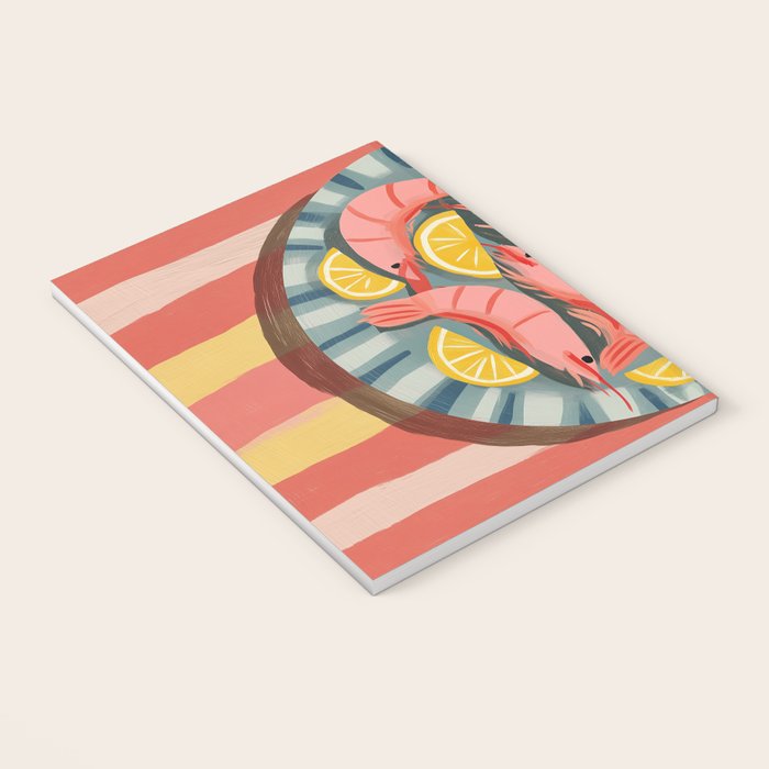 Shrimp Picnic Notebook Gallery Image 3