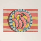 Shrimp Picnic Welcome Mat Gallery Image 1