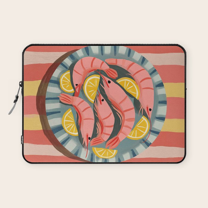 Shrimp Picnic Laptop Sleeve Gallery Image 1