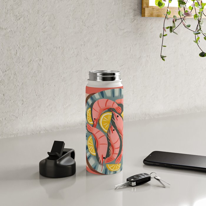 Shrimp Picnic Water Bottle Gallery Image 4