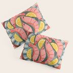 Shrimp Picnic Pillow Sham Gallery Image 3