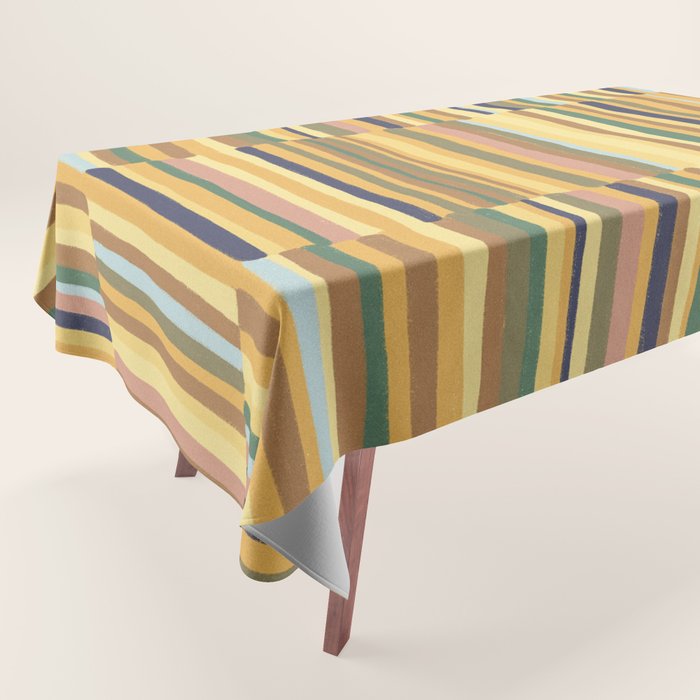 Striped pattern 03 Tablecloth Gallery Image 1